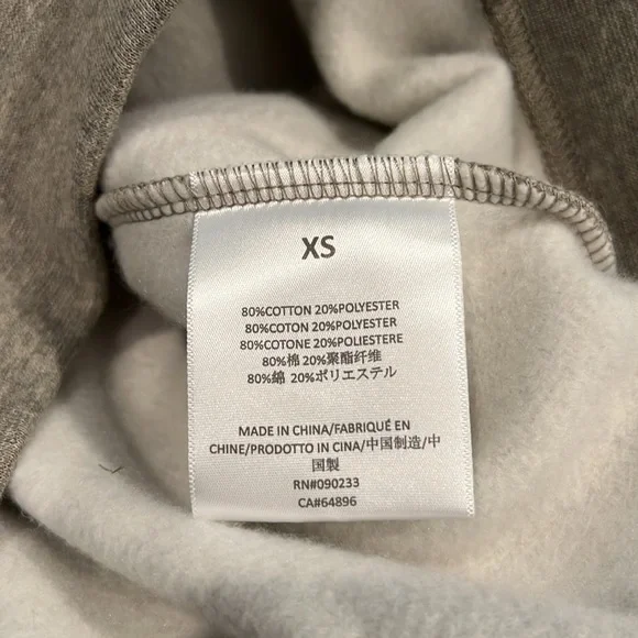 BRAND NEW Fear of God Essentials Dark Oatmeal Hoodie Sweatshirt XS XSmall - Picture 10 of 15